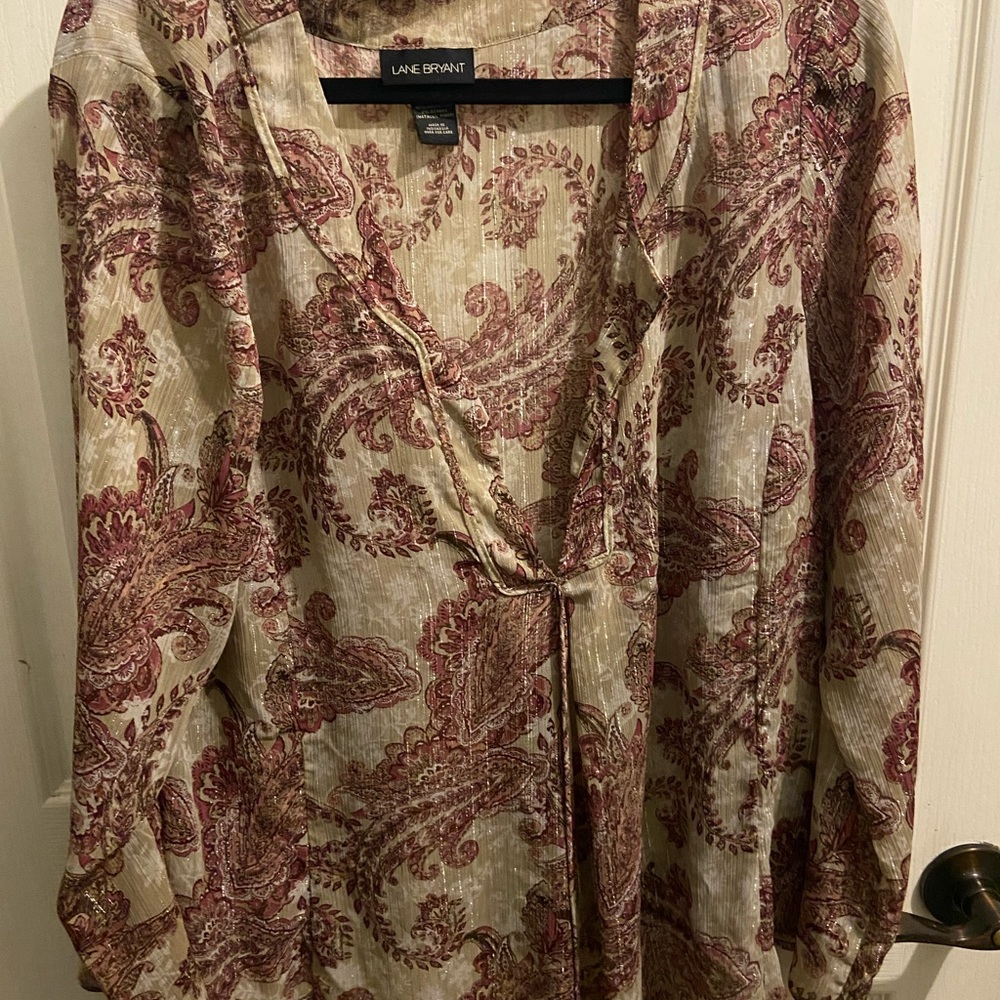 Sparkly Paisley Blouse